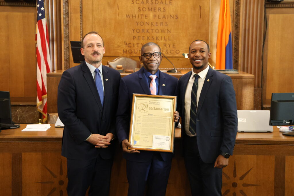 Westchester Legislators Honor Judge Lyndon Williams & Coach Rupert Bitter For Caribbean American Month 5