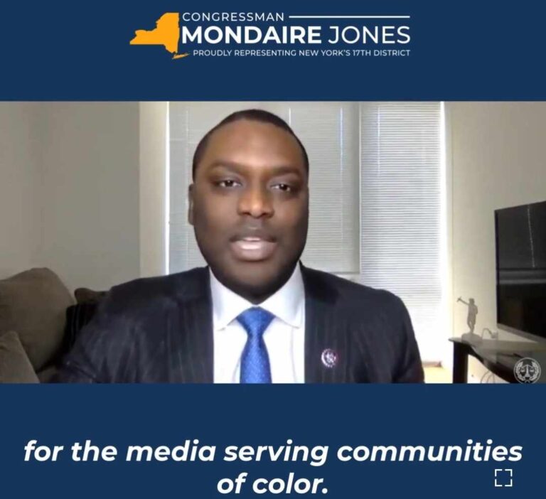 Congressman Mondaire Jones advocating for Black Westchester at Friday, March 12, 2021 hearing