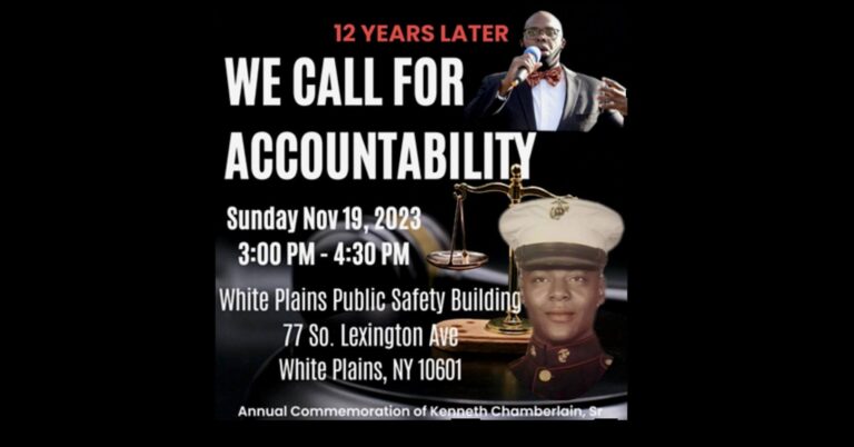 The 12-Year Commemoration Of The Life Of Kenneth Chamberlain Sr.
