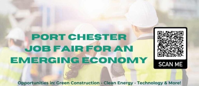 JOB ALERT: Port Chester Job Fair for an Emerging Economy