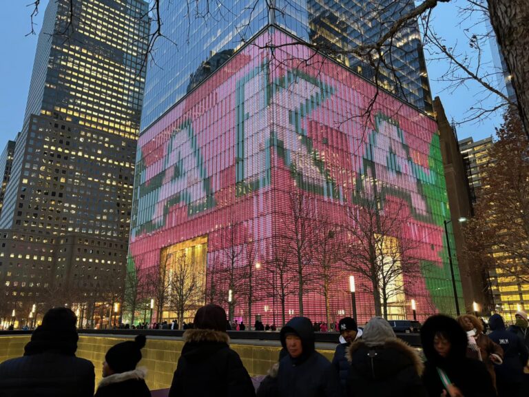 New York Skyline Shines with AKA Pink & Green on Sorority’s Founders’ Day