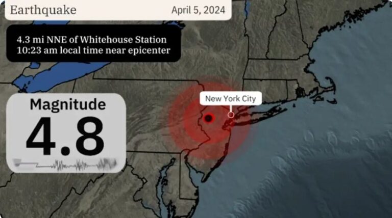 Earthquake Shakes Westchester; Felt In Tri-State Area, Boston & Philadelphia