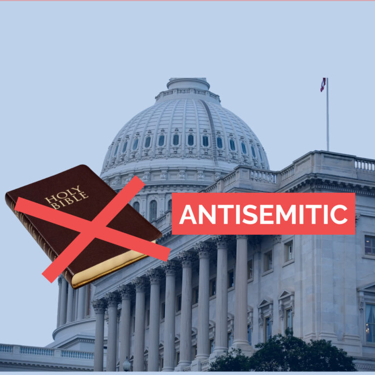 New House Bill Makes the Bible Antisemitic