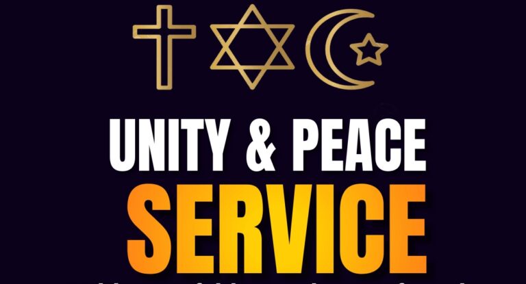 Peace and Unity Event Calls for Harmony in Israel, Gaza, and Worldwide