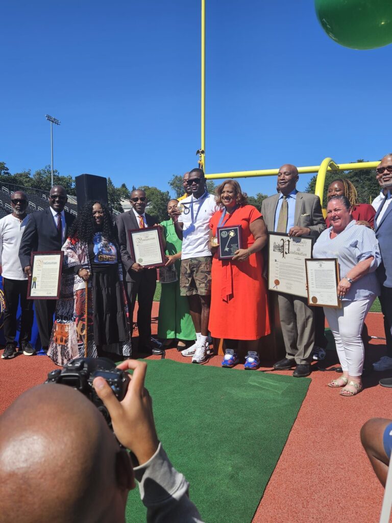 City Of Mount Vernon & MVCDS Honors Olympic Gold Medalist Rai Benjamin