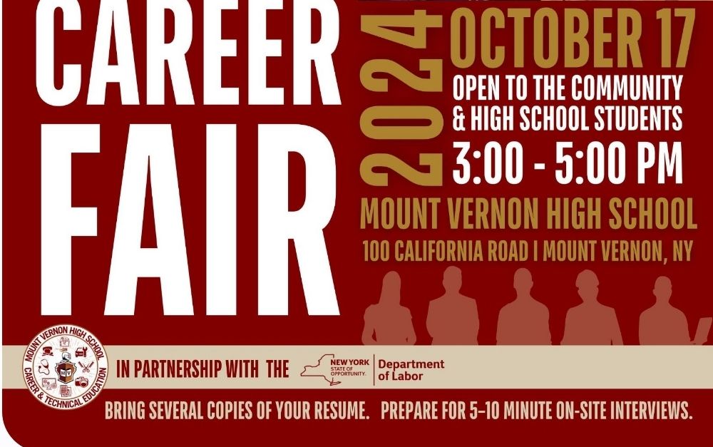 Mount Vernon City School District Will Hold Community Career Fair