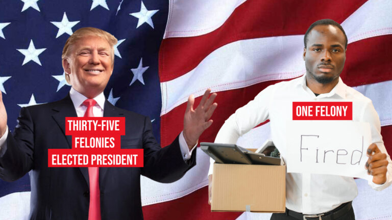 If Trump Can Be President With Felonies, Why Can’t Everyone Have a Fair Shot