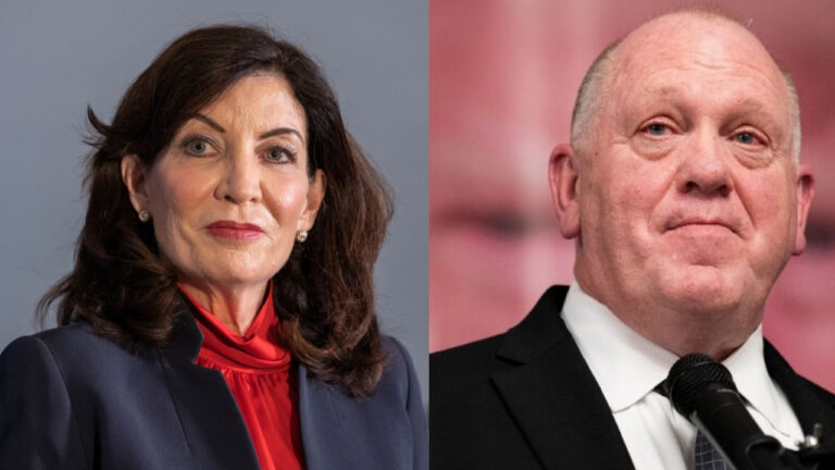 Hochul’s Migrant Response Faces Potential Clash with Trump’s Deportation Plans as Trump’s Border Tsar Threatens Funding Cuts