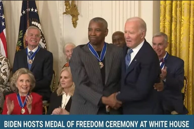 Denzel Washington, Magic Johnson & Fannie Lou Hamer Among Presidential Medal of Freedom Recipients