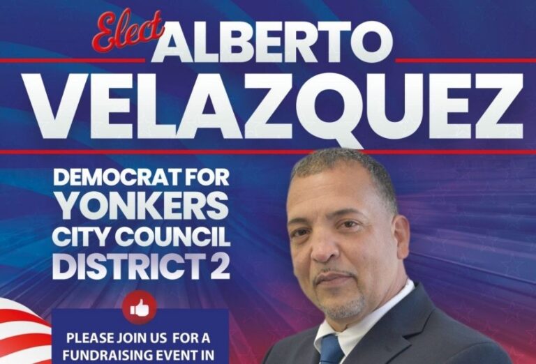 Alberto Velazquez Announces Candidacy For Yonkers City Council District 2