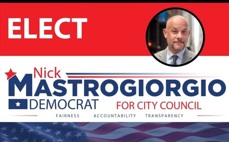 Nicholas Mastrogiorgio Announces His Candidacy For Mount Vernon City Council