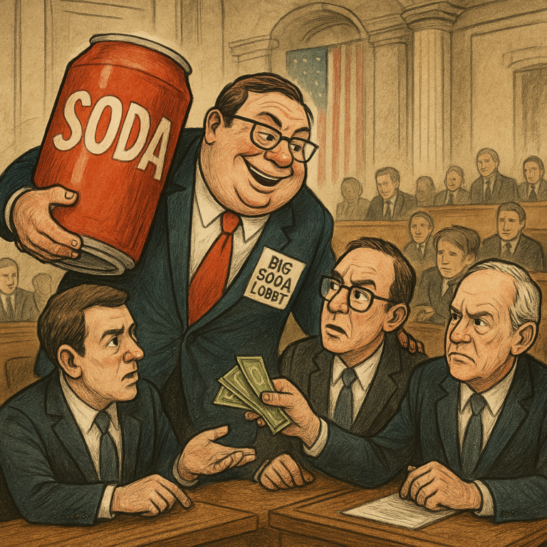 Big Soda Pushes Back: Governor Morrisey’s Health Reforms Face Corporate Resistance