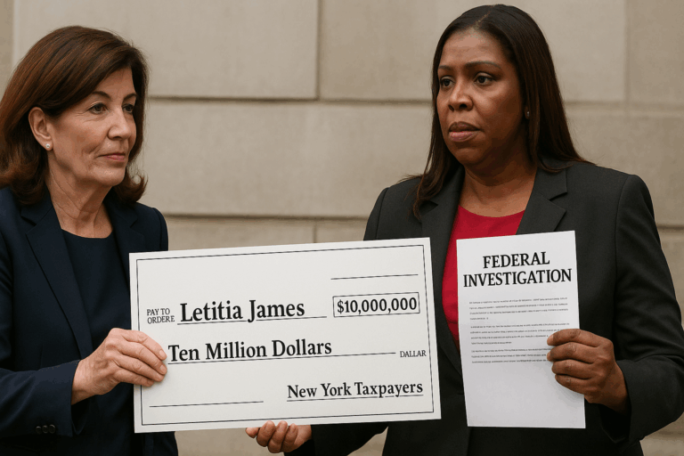 New York’s political elite quietly pass a $10 million legal slush fund to shield themselves from federal investigations—on the taxpayers’ dime