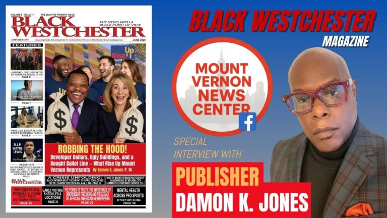 Mt. Vernon News Center Exclusive Interview With BW Publisher Damon K. Jones