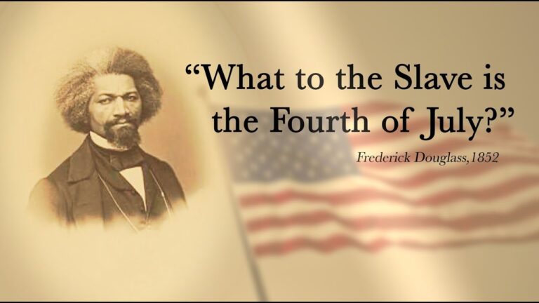 Frederick Douglass Delivers Powerful Speech “What To The Slave Is The Fourth of July?”