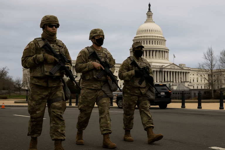 Trump’s Federal Crackdown in Washington, D.C. Raises Questions About Militarization vs. Real Solutions