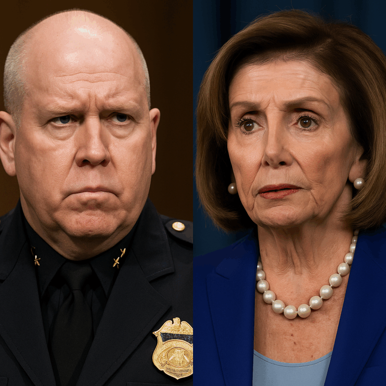 D.C. Takeover Rekindles January 6 Truth Battle: Former Capitol Police Chief Says Pelosi’s Narrative Doesn’t Match the Facts
