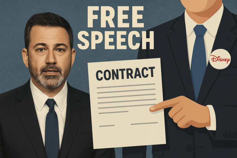 Jimmy Kimmel, Disney: Speech Has Consequences in a Marketplace