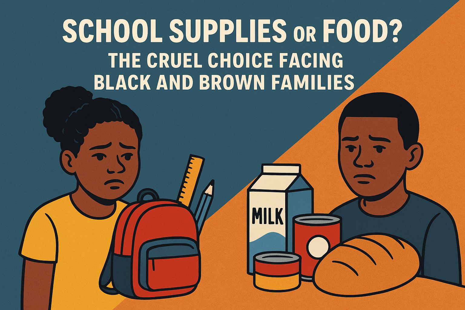 School Supplies or Food? The Cruel Choice Facing Black and Brown Families By Dr. Charise Breeden-Balaam
