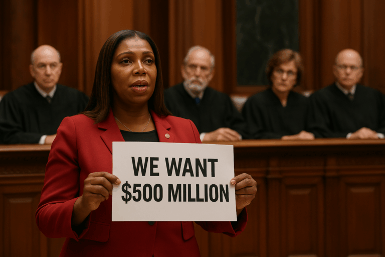 AG Letitia James’s Appeals to Reinstate Trump’s 500 Mil Judgement