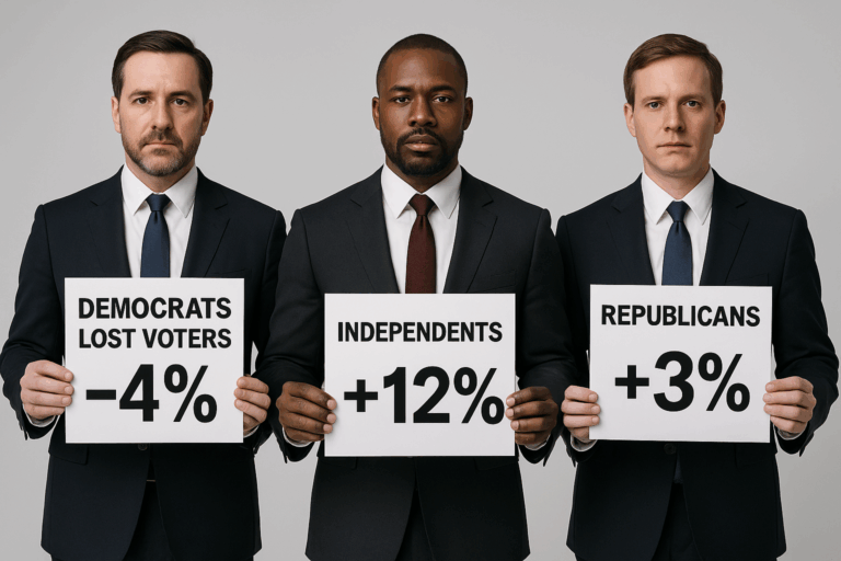 The Democratic Party’s Shrinking Base: A Lesson in Consequences, Not Intentions
