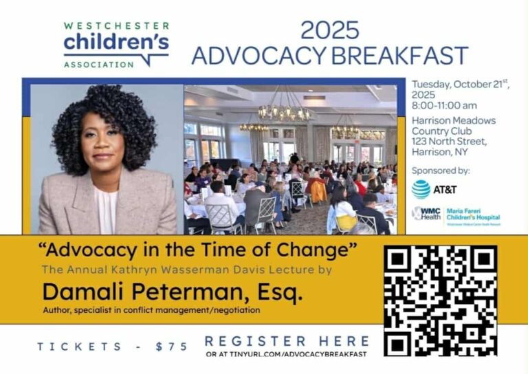 Westchester Children’s Association’s Annual Breakfast Addresses Advocacy In Challenging Times
