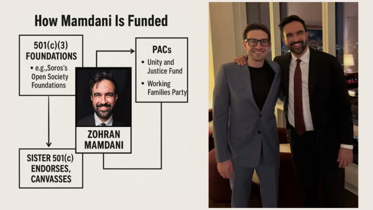 WHO REALLY FUNDS ZOHRAN MAMDANI?