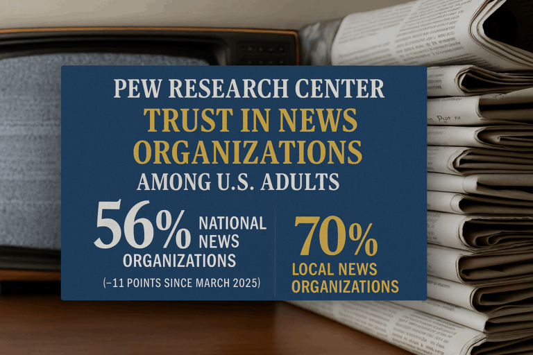 America No Longer Believes the News — And That’s a Bigger Crisis Than Politics