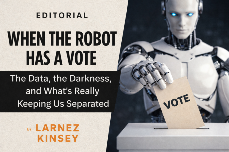 When the Robot Has a Vote: The Data, the Darkness, and What’s Really Keeping Us Separated