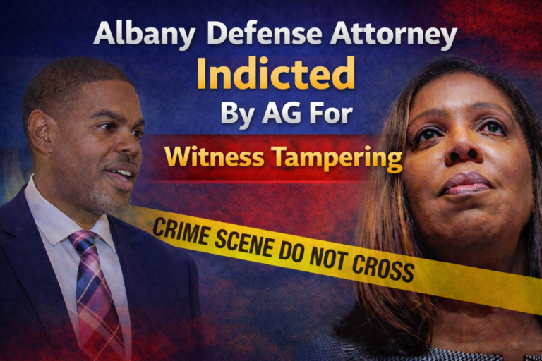 Albany Defense Lawyer Jasper Mills Indicted For Witness Tampering by AG Tish James