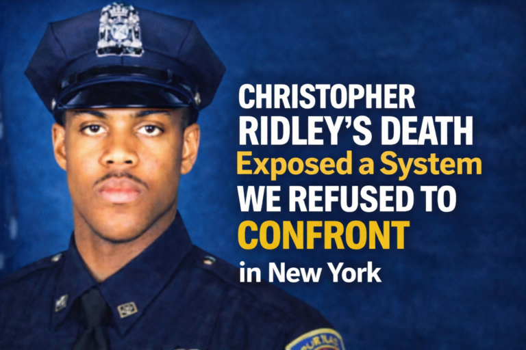 Christopher Ridley’s Death Exposed a System We Refused to Confront in New York