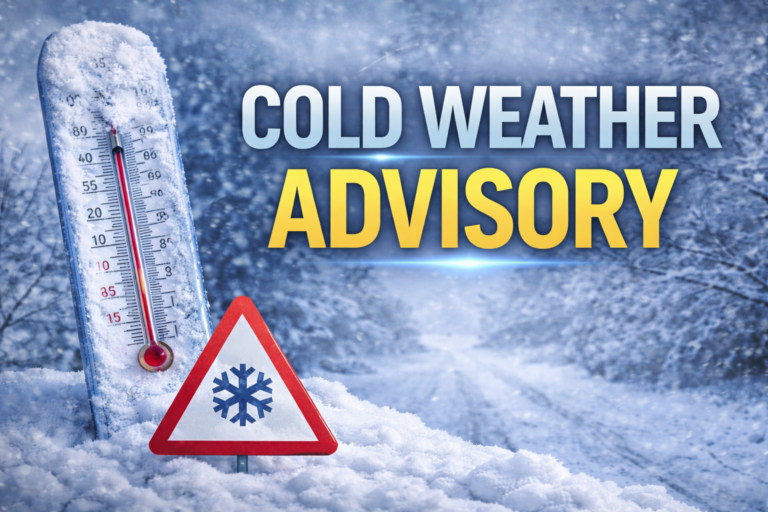 CE Ken Jenkins Issues Cold Weather Advisory
