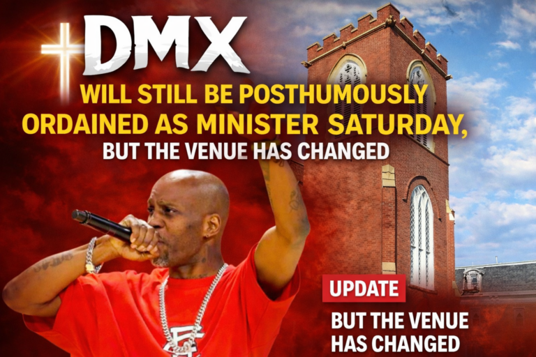 DMX Will Still Be Posthumously Ordained as Minister Saturday, But The Venue Has Changed