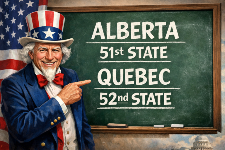 Can Alberta, Quebec Canada be our 51st and 52nd State