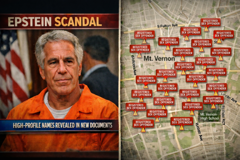 Epstein Files Flood Timelines — While One Black City in New York Faces a High Concentration of Sex Offenders