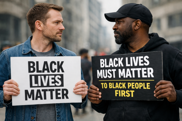 From “Black Lives Matter” to “Black Lives Must Matter To Black People First”