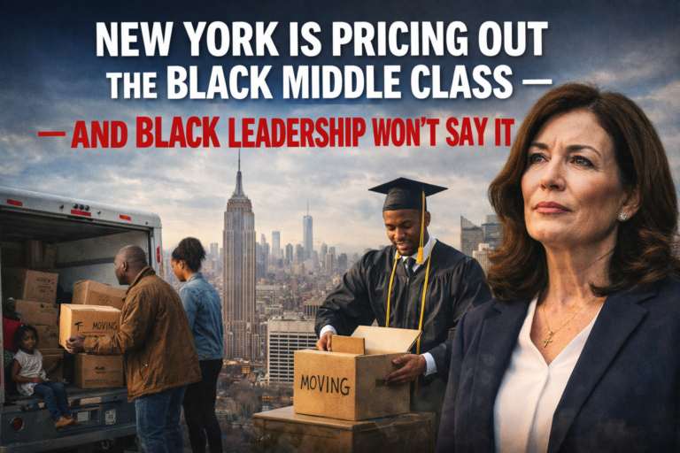 New York Is Pricing Out the Black Middle Class — And Black Leadership Won’t Say It