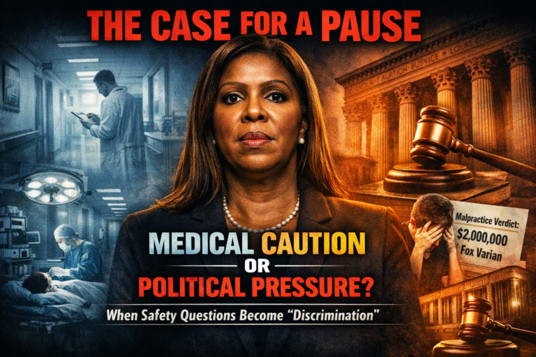 The Case for a Pause: When Medical Caution Is Not Discrimination