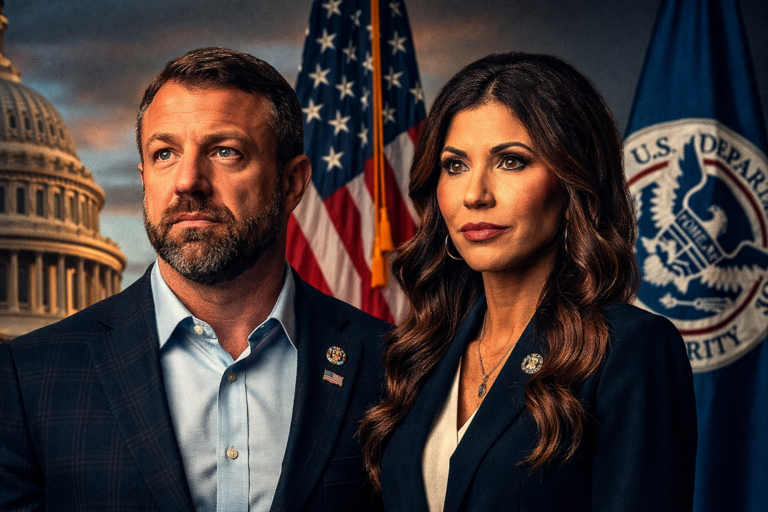 Trump Moves Kristi Noem Out of U.S. Department of Homeland Security, Taps Markwayne Mullin as Replacement