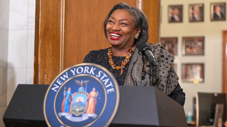 The Honorable NYS Senator Andrea Stewart Cousins the First Female Legislative Conference Leader in NY State History