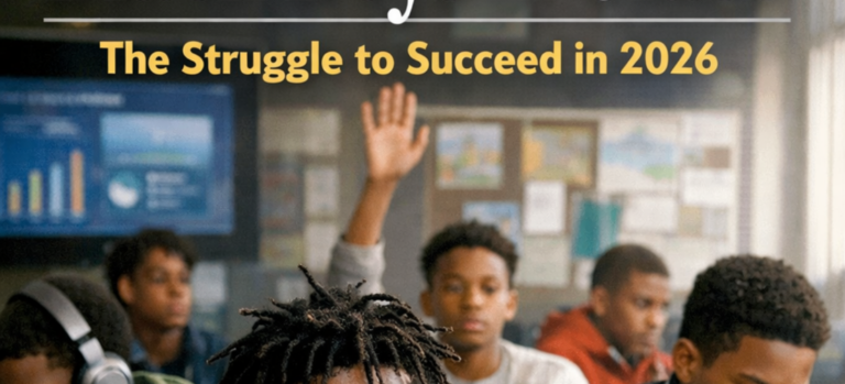 Black Boys in Class — The Struggle to Succeed in 2026 By Dennis Richmond, Jr.