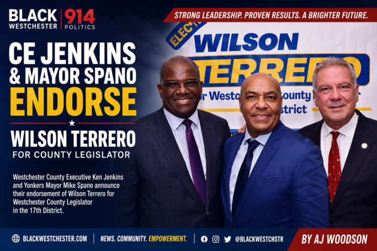 CE Jenkins and Mayor Spano Endorse Wilson Terrero for County Legislator