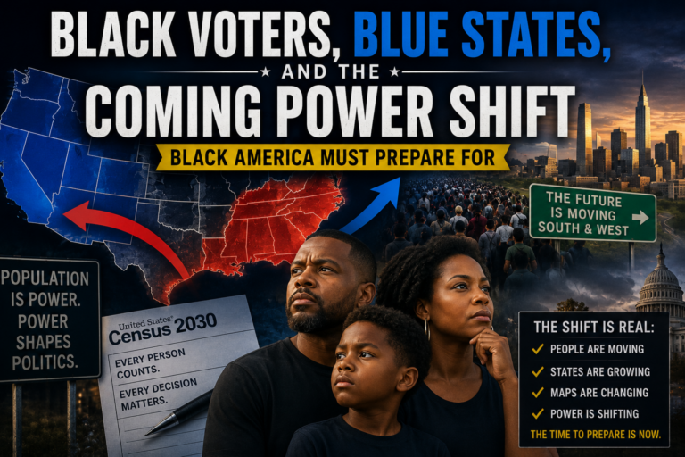 Black Voters, Blue States, and the Coming Power Shift Black America Must Prepare For