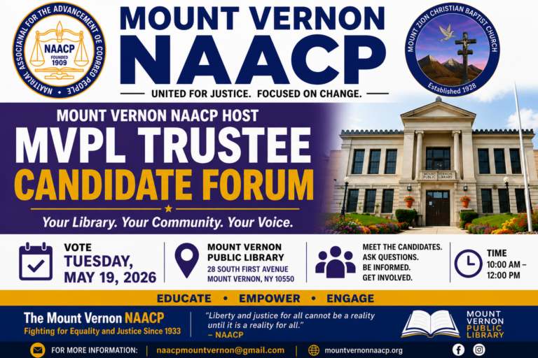 MV NAACP Host MVPL Trustee Candidate Forum