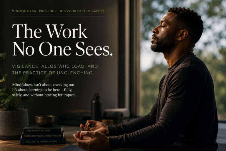Why Mindfulness Feels Different for Black Men