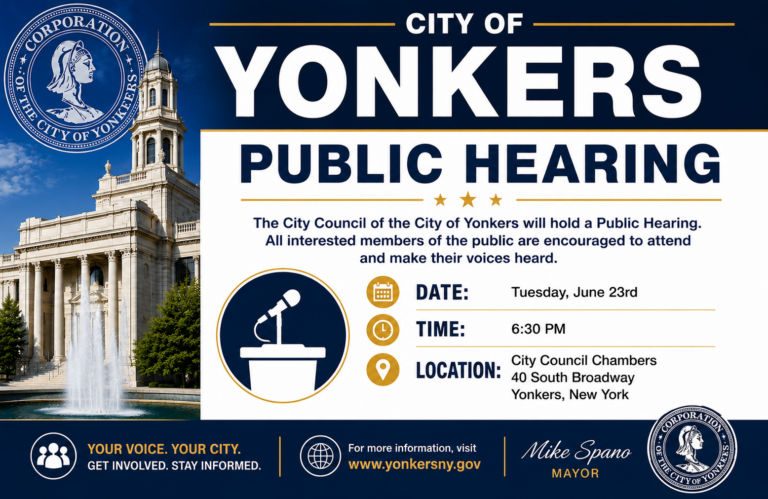 Public Hearing Notice – General Ordinance Amending Chapter 43
