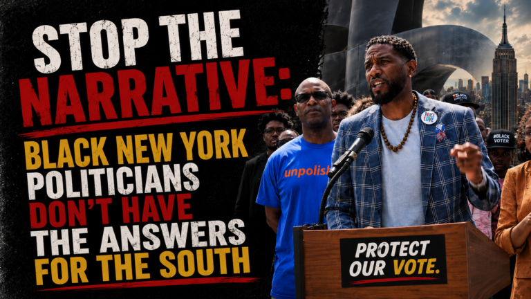 Stop the Narrative: Black New York Politicians Don’t Have the Answers for the South