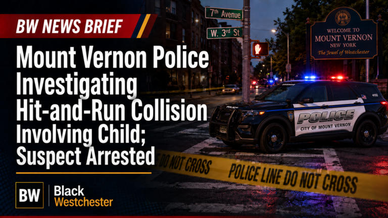 Mount Vernon Police Investigating Hit-and-Run Collision Involving Child; Suspect Arrested