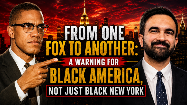 From One Fox to Another: A Warning for Black America, Not Just Black New York