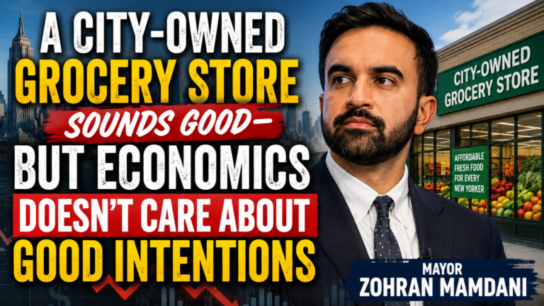 A City-Owned Grocery Store Sounds Good—But Economics Doesn’t Care About Good Intentions